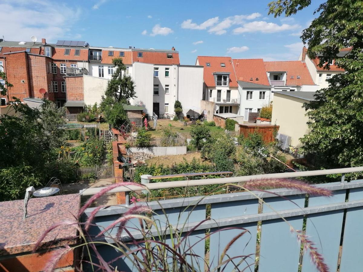 Townhouse Altstadt Wismar Upper Apartment Mit Zwei Terrassen Bagian luar foto